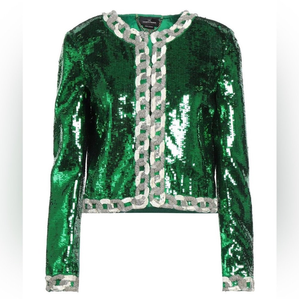 Emerald Green Blazer Elisabetta Franchi